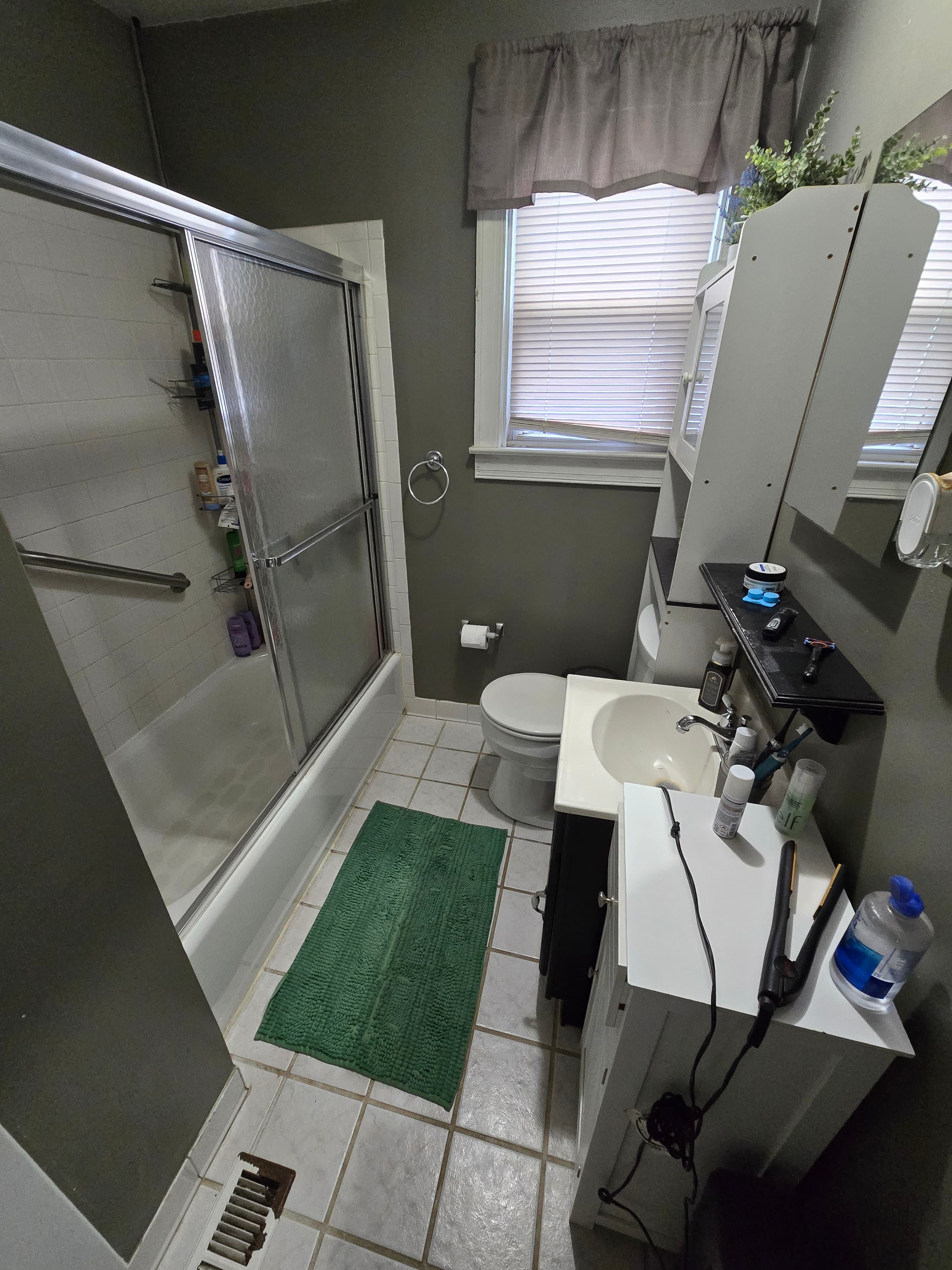 Bathroom before remodel